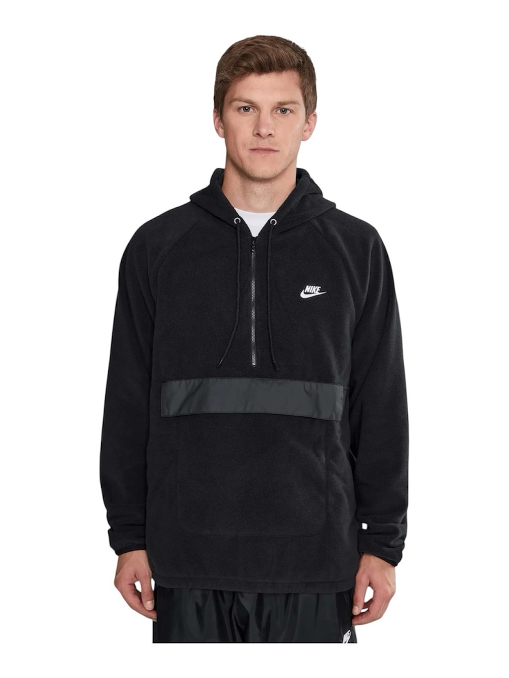 Nike Sportswear Club Winterized Hoodie Fleece Black HV1439-010 Men's 2XL NWT